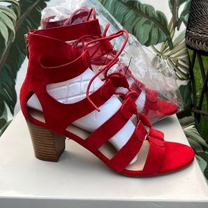 Marc Fisher Lace up dress sandals - PARADOX - size 8W